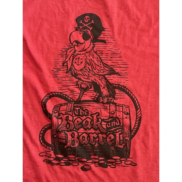 Disney Parks The Beak And Barrel Shirt Pirates Of Caribbean Bar Shirt Large New - Picture 4 of 4